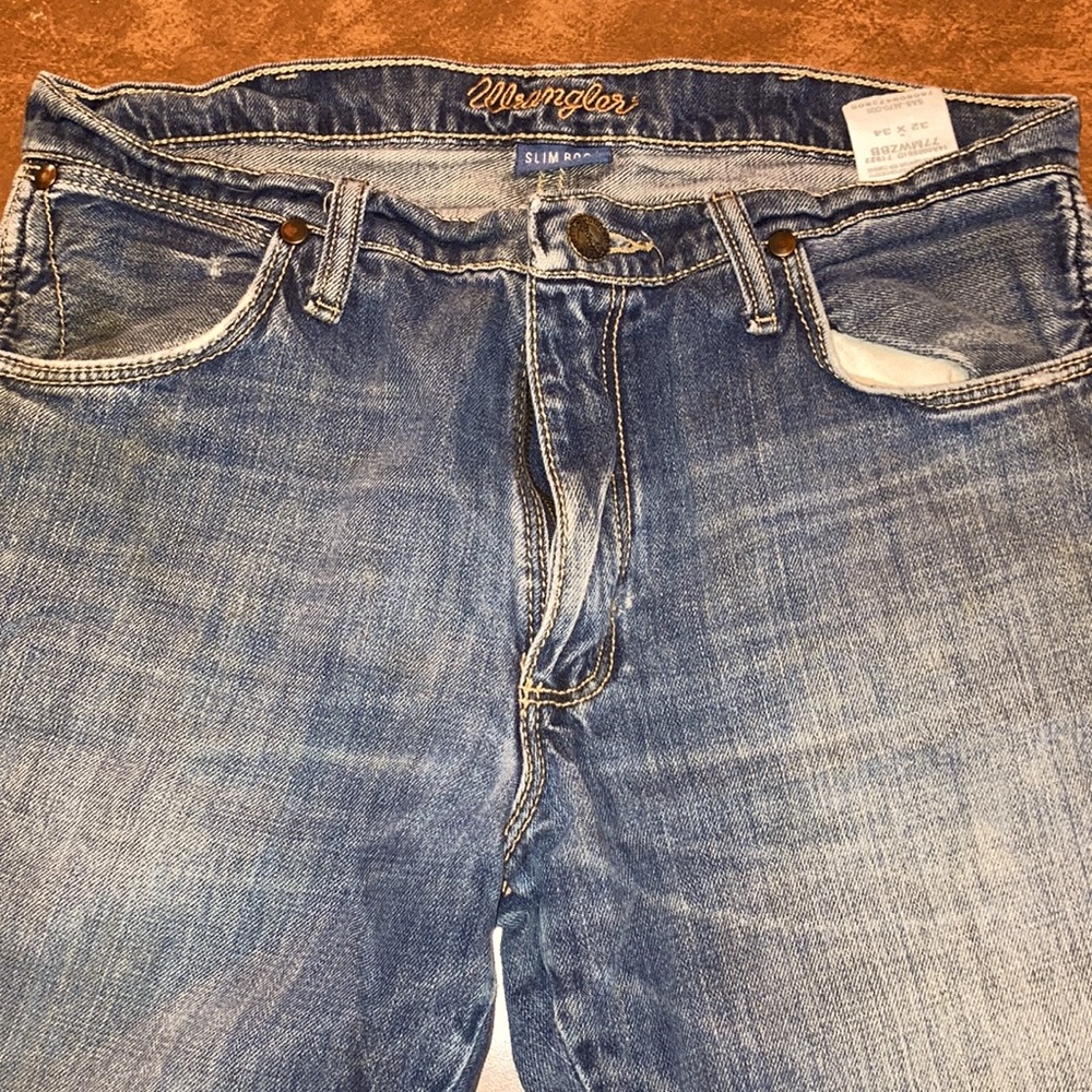 Wrangler Retro 32x34 Slim Boot Cut Jeans